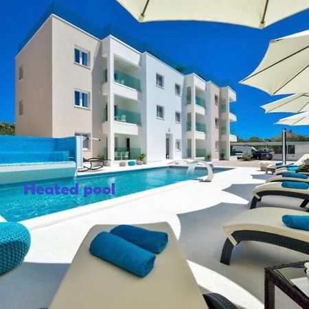 Luxury Apartment Arta-2 With Heated Pool And Jacuzzi Bibinje Exterior photo