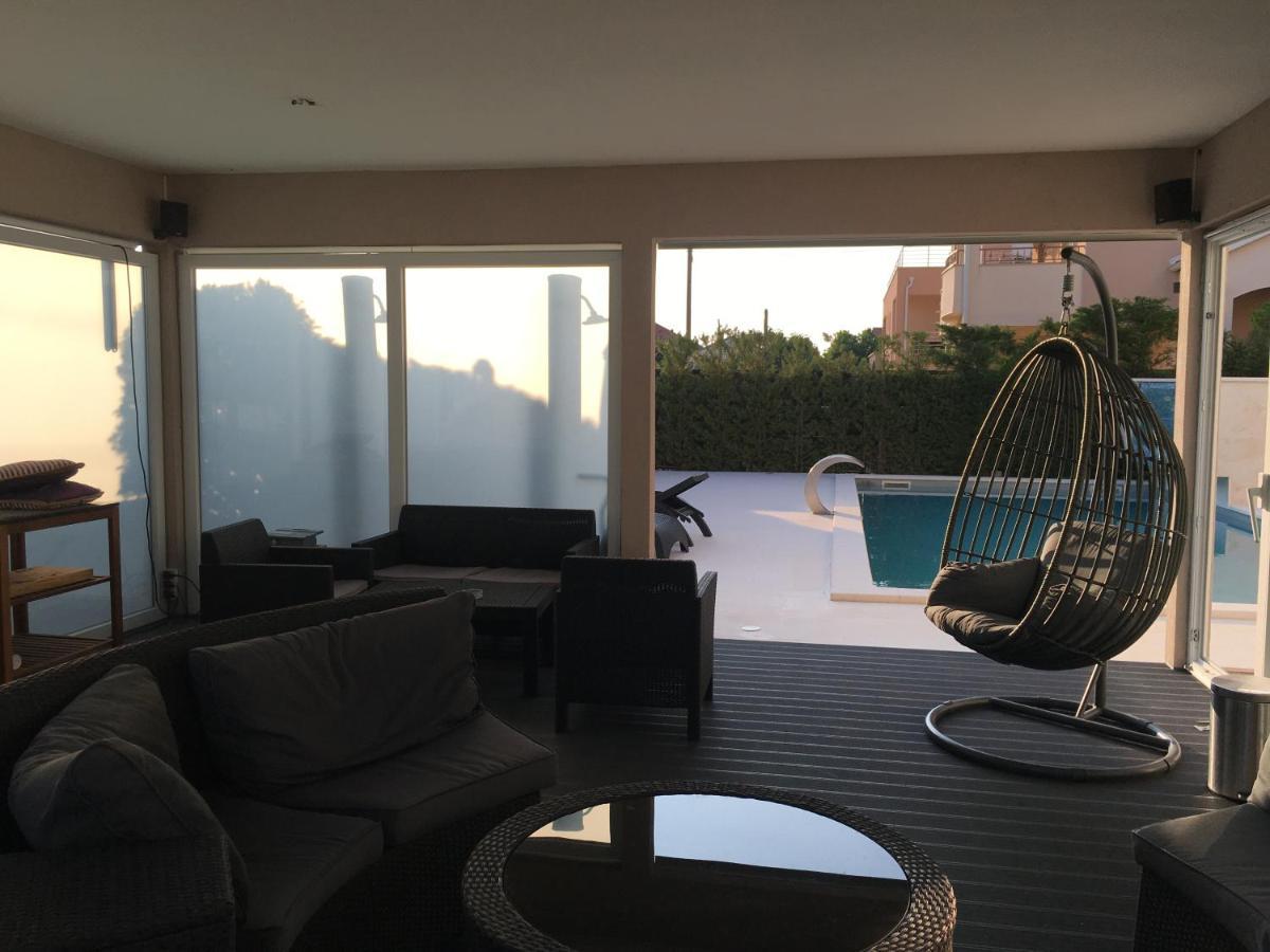 Luxury Apartment Arta-2 With Heated Pool And Jacuzzi Bibinje Exterior photo